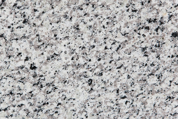 A close up of the granite surface