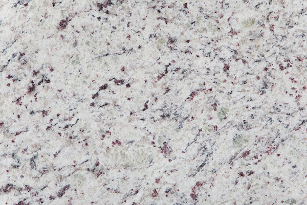 A close up of the granite surface