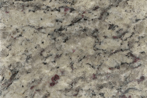 A close up of the granite surface