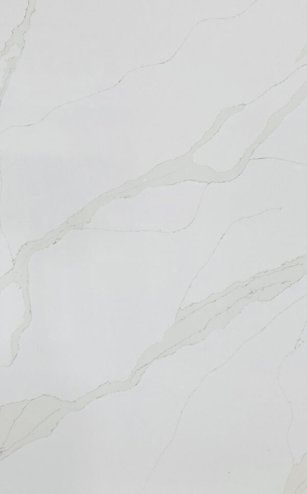 A white marble surface with some lines on it